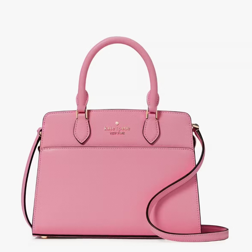 Kate Spade Madison Saffiano Leather Small Satchel